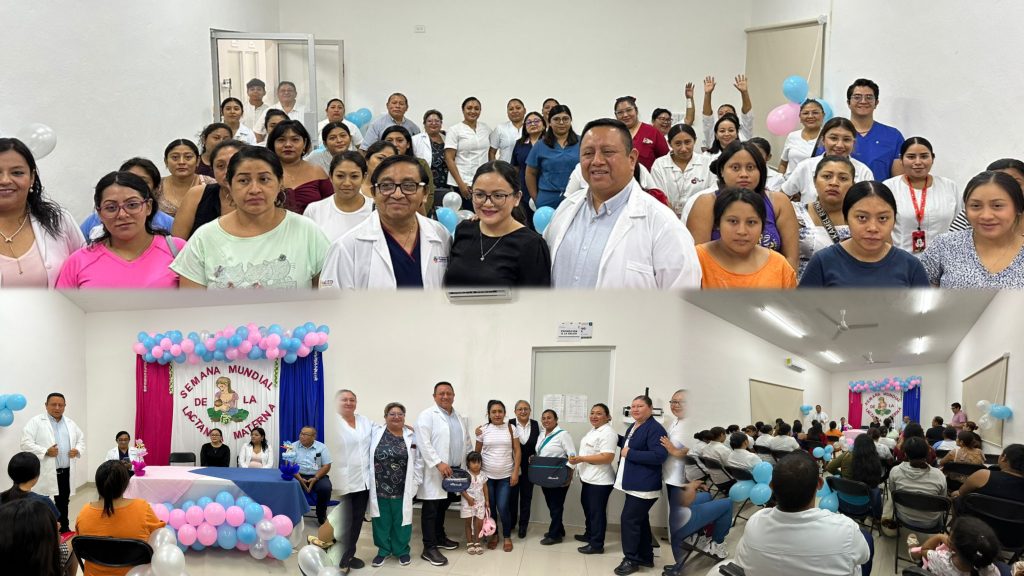 Impulsan la lactancia materna en Ticul como parte del proyecto Renacimiento Maya.