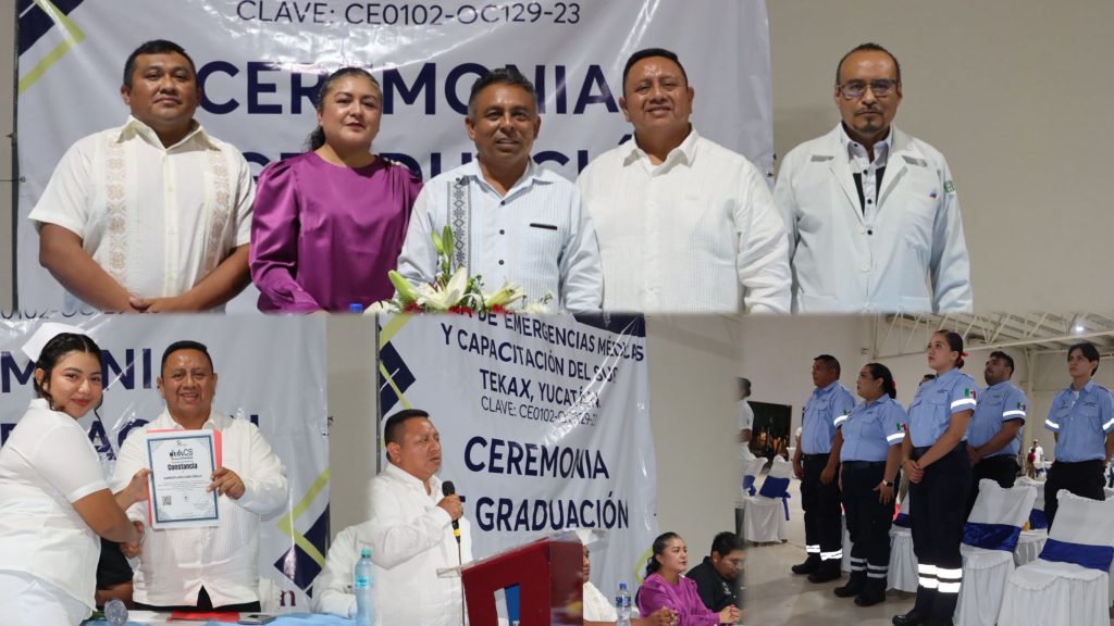 Tekax da la bienvenida a sus nuevos héroes de la salud