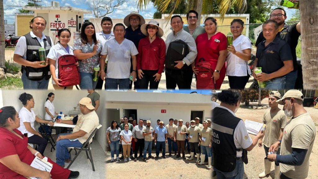 Feria de la Salud en Pustunich: Jurisdicción Sanitaria Atiende a Trabajadores de FRUCO